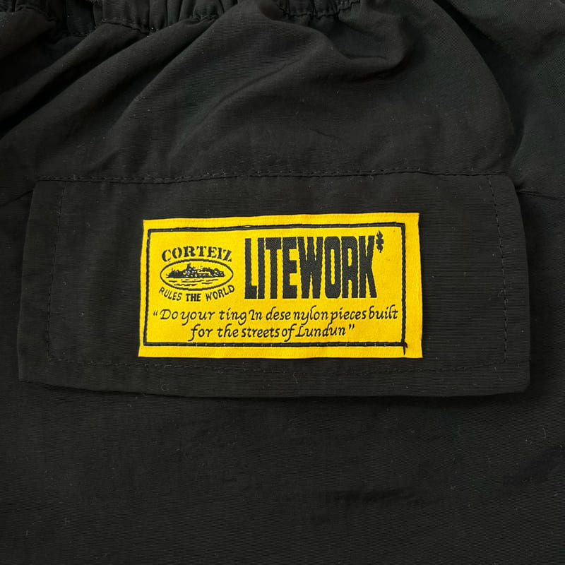 Pronta Entrega - Shorts Corteiz CRTZ Preto