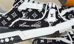Load image into Gallery viewer, Louis Vuitton Trainer Black Monogram Textile
