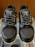 Load image into Gallery viewer, Louis Vuitton LV Trainer Black Grey
