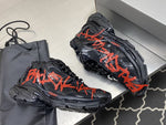 Load image into Gallery viewer, Balenciaga Runner Graffiti Sneaker in Black
