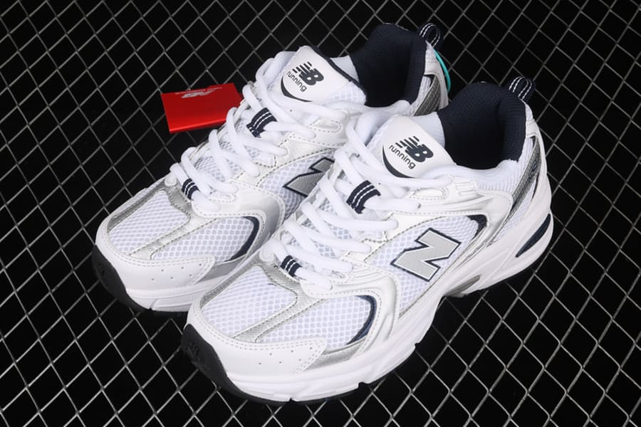 Pronta Entrega - New Balance 530 White Silver Navy