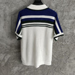 Load image into Gallery viewer, Conjunto Casablanca Crochê Branco e Azul

