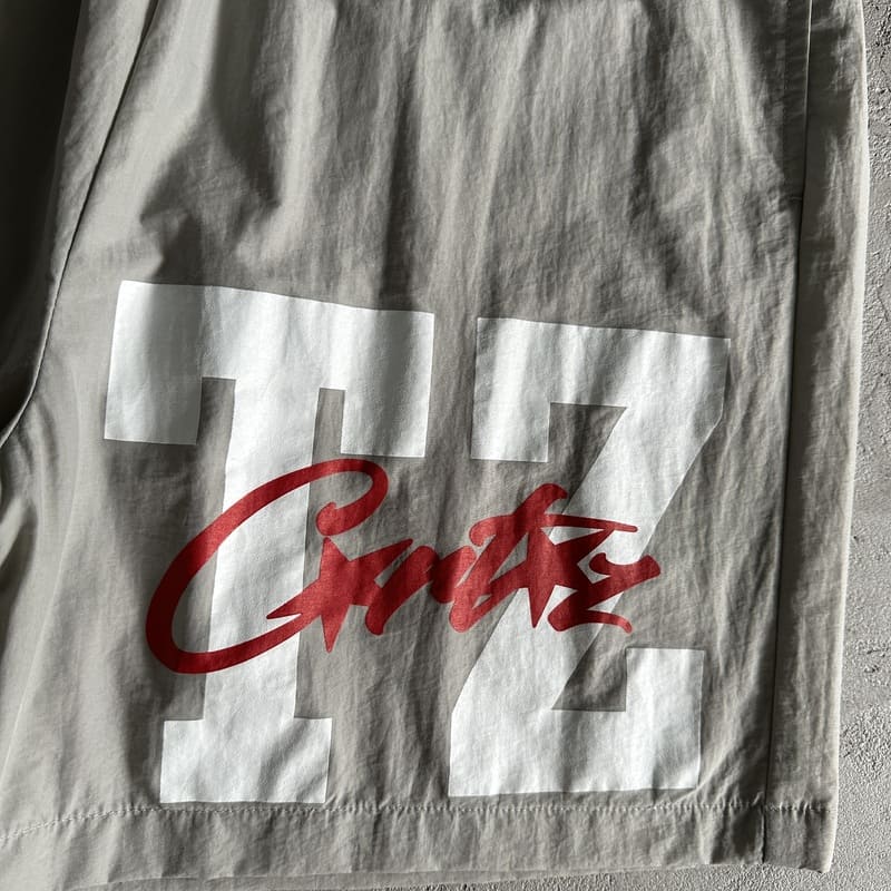 Pronta Entrega - Shorts Corteiz CRTZ Cinza