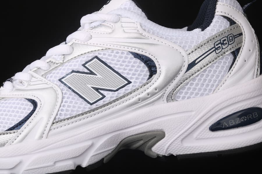 Pronta Entrega - New Balance 530 White Silver Navy