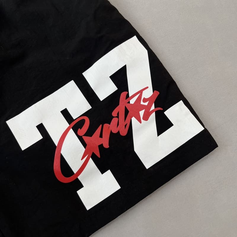 Pronta Entrega - Shorts Corteiz CRTZ Preto