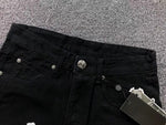 Load image into Gallery viewer, Calça Jeans Chrome Hearts Black

