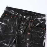Load image into Gallery viewer, Calça Purple Black Silver Jeans
