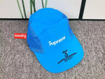 Load image into Gallery viewer, Boné Supreme Mesh Side Panel Camp Azul
