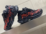 Load image into Gallery viewer, Balenciaga Runner Graffiti Sneaker in Black
