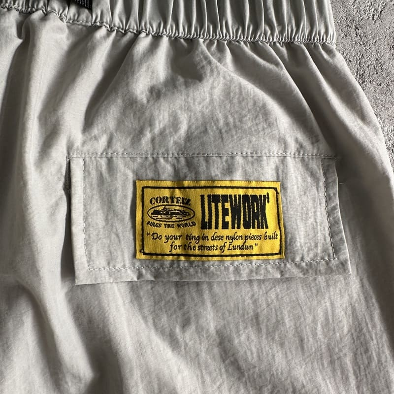 Pronta Entrega - Shorts Corteiz CRTZ Cinza