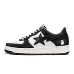 Load image into Gallery viewer, Pronta Entrega - A Bathing Ape Bape Sta Low Black White
