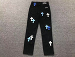 Load image into Gallery viewer, Calça Jeans Chrome Hearts Black
