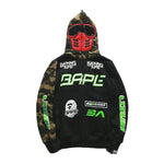 Load image into Gallery viewer, Pronta Entrega - Moletom BAPE Bmx Mask Full Zip Hoodie
