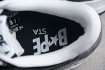 Load image into Gallery viewer, Pronta Entrega - A Bathing Ape Bape Sta Low Black White
