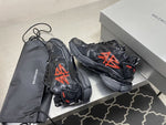 Load image into Gallery viewer, Balenciaga Runner Graffiti Sneaker in Black
