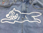 Load image into Gallery viewer, Calça Icecream Check Lined Denim jeans
