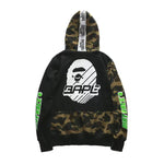 Load image into Gallery viewer, Pronta Entrega - Moletom BAPE Bmx Mask Full Zip Hoodie
