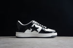 Load image into Gallery viewer, Pronta Entrega - A Bathing Ape Bape Sta Low Black White
