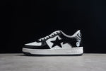 Load image into Gallery viewer, Pronta Entrega - A Bathing Ape Bape Sta Low Black White
